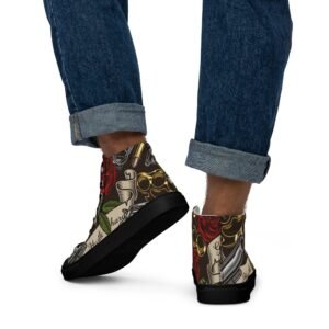 Zapatillas de lona de caña alta para hombre  "Gangster"