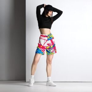 Shorts de malla unisex "Sports Background Blue"