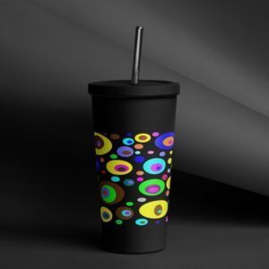 Vaso térmico de acero inoxidable 20 oz. "Ovoid"