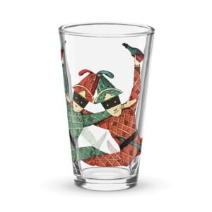 Vaso de cerveza 16 oz. "Arlequines beer"