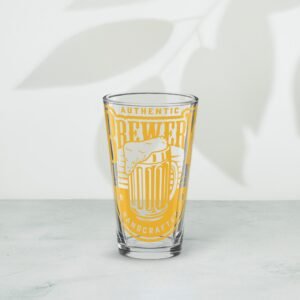 Vaso de cerveza 16 oz. "Brewery"