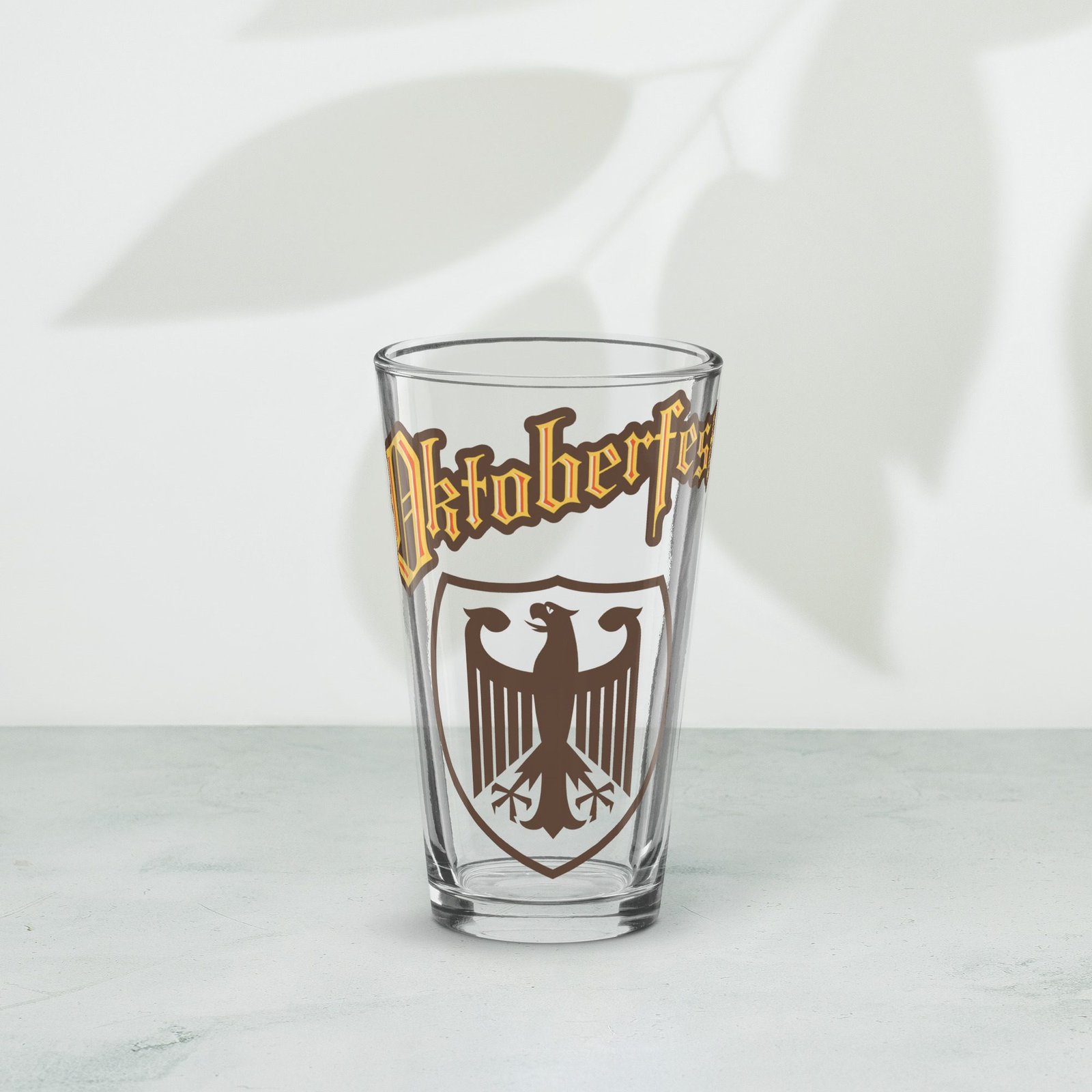 Vaso de cerveza 16 oz. "Oktoberfest eagle"