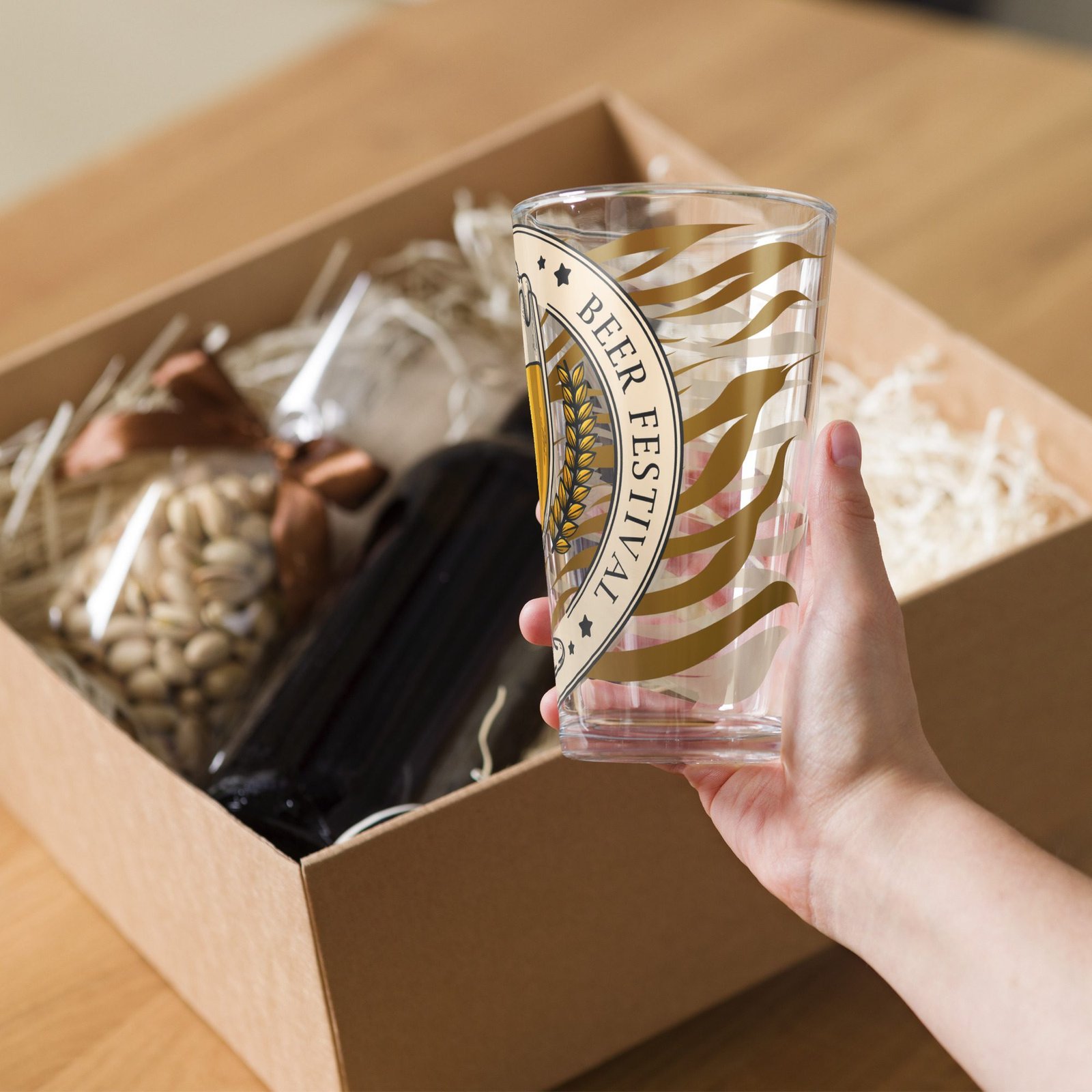 Vaso de cerveza 16 oz. "Oktoberfest beer festival" - Imagen 2