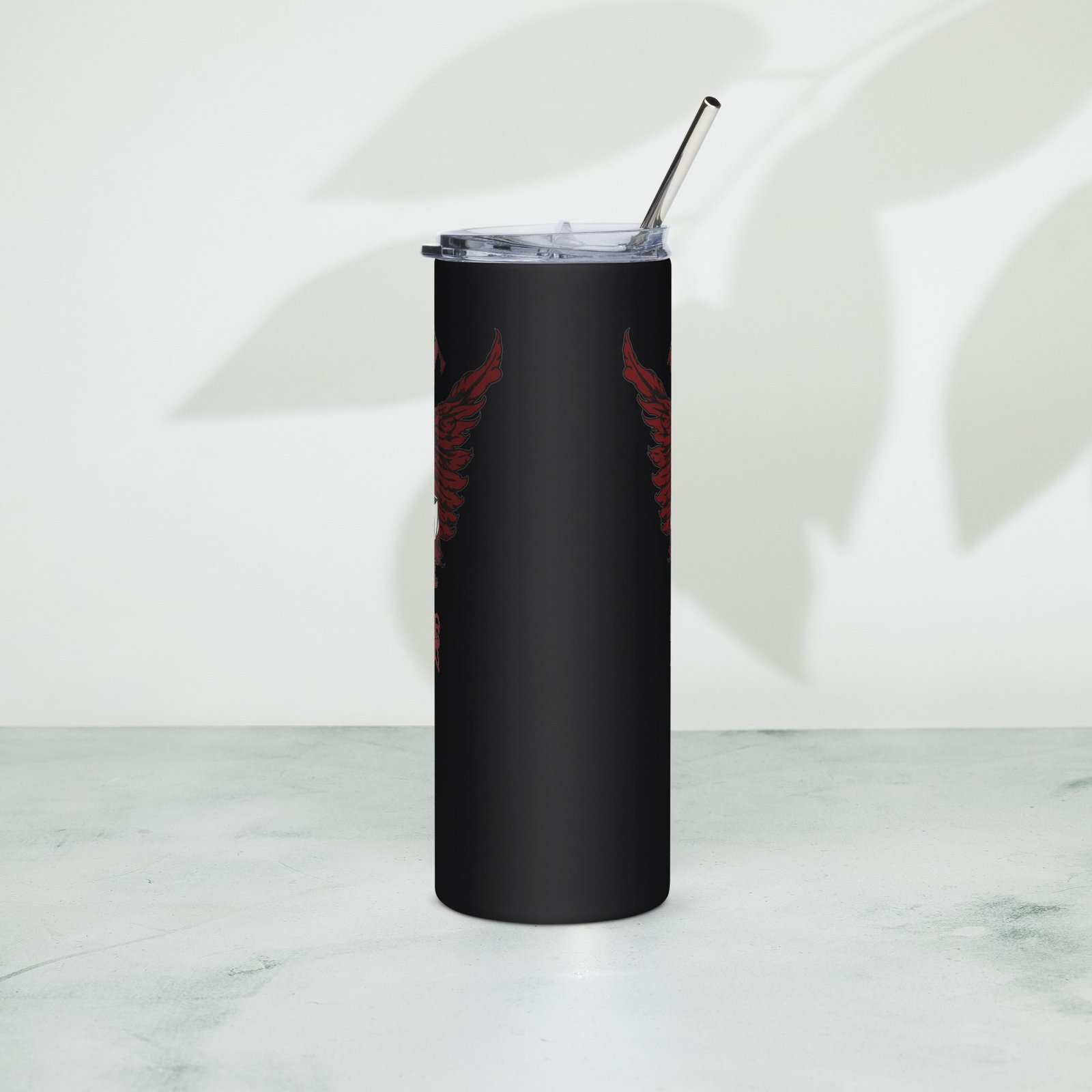 Vaso de acero inoxidable 20 oz "Deus Vult" - Imagen 4