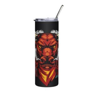 Vaso de acero inoxidable 20 oz "Spanish bull"