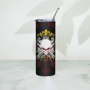 Vaso de acero inoxidable 20 oz "Deus Vult"
