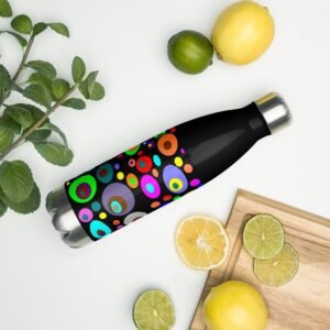 Botella de agua de acero inoxidable 17 oz. "Ovoid"