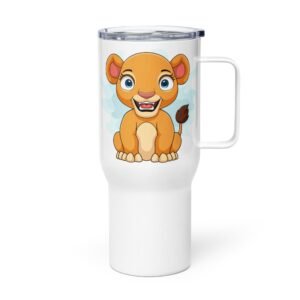 Termo con asa 25 oz. "Baby lioness"
