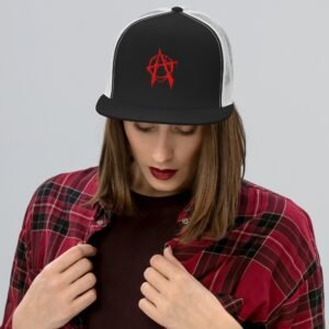 Gorra trucker 5 paneles "Anarchy"