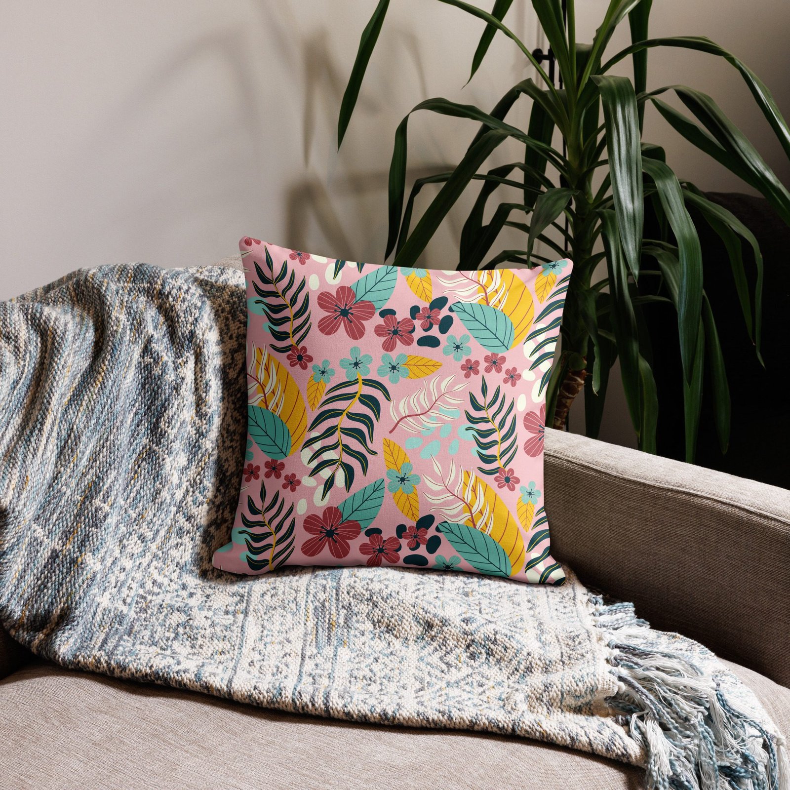 Funda de cojín premium "Garden rose" - Imagen 5