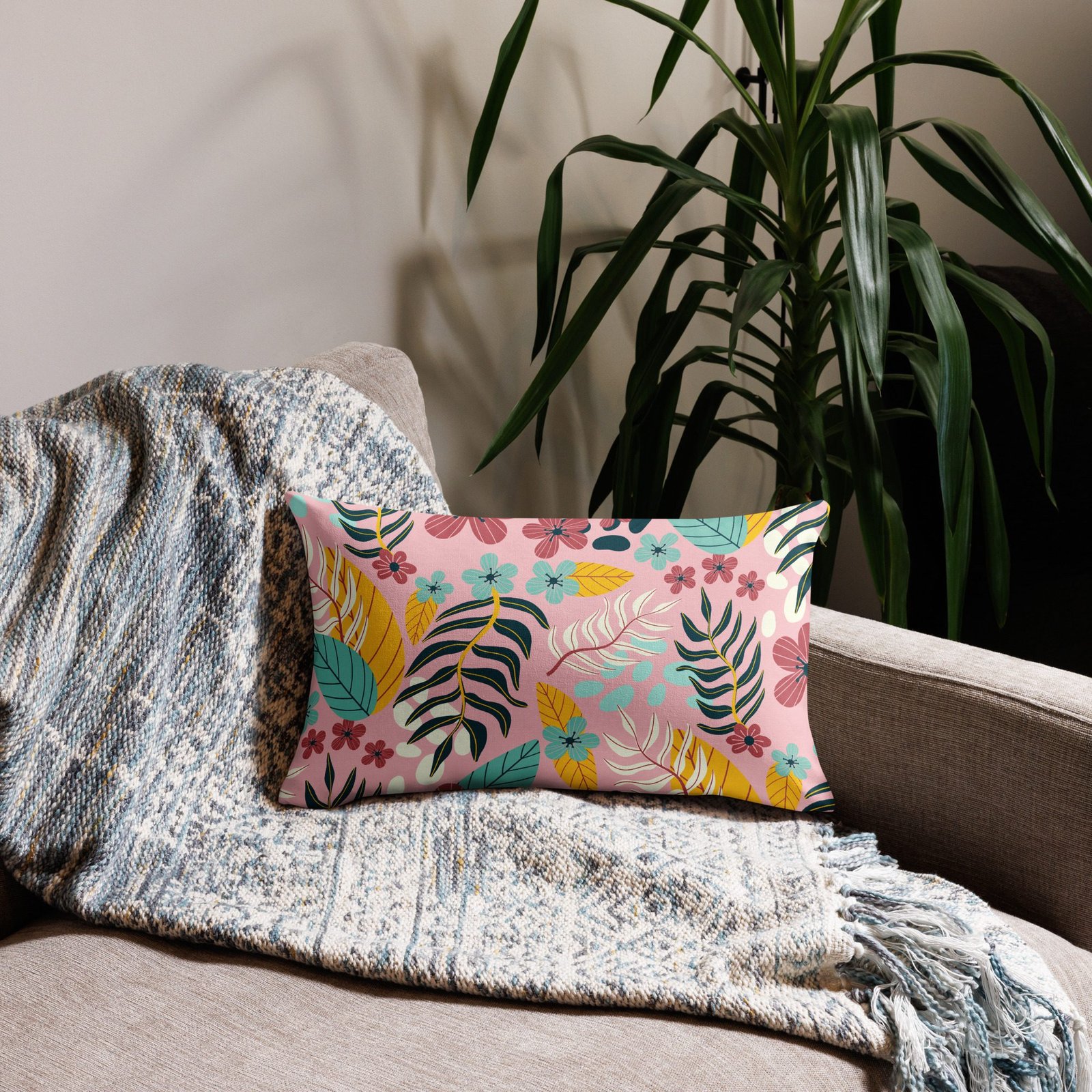 Funda de cojín premium "Garden rose" - Imagen 6