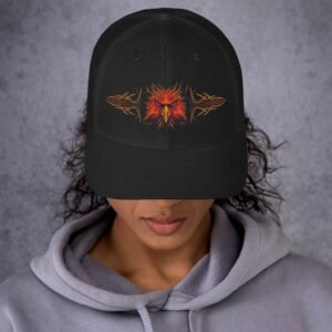 Gorra trucker retro "Eagle head"