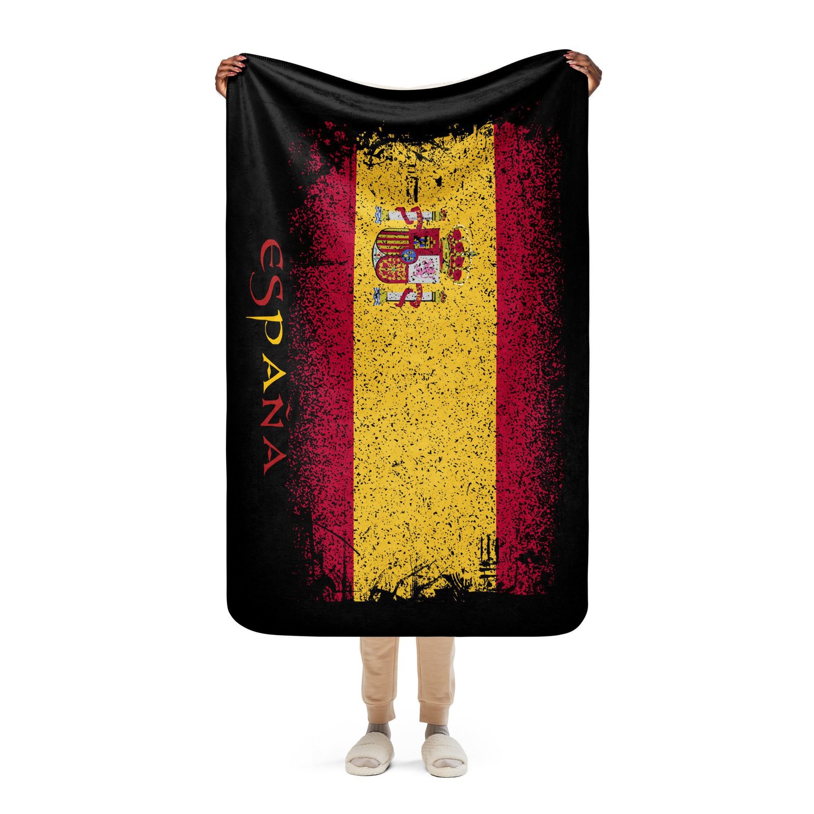 Manta sherpa "España" 37x57