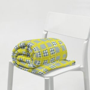 Manta "Yellow houndstooth"