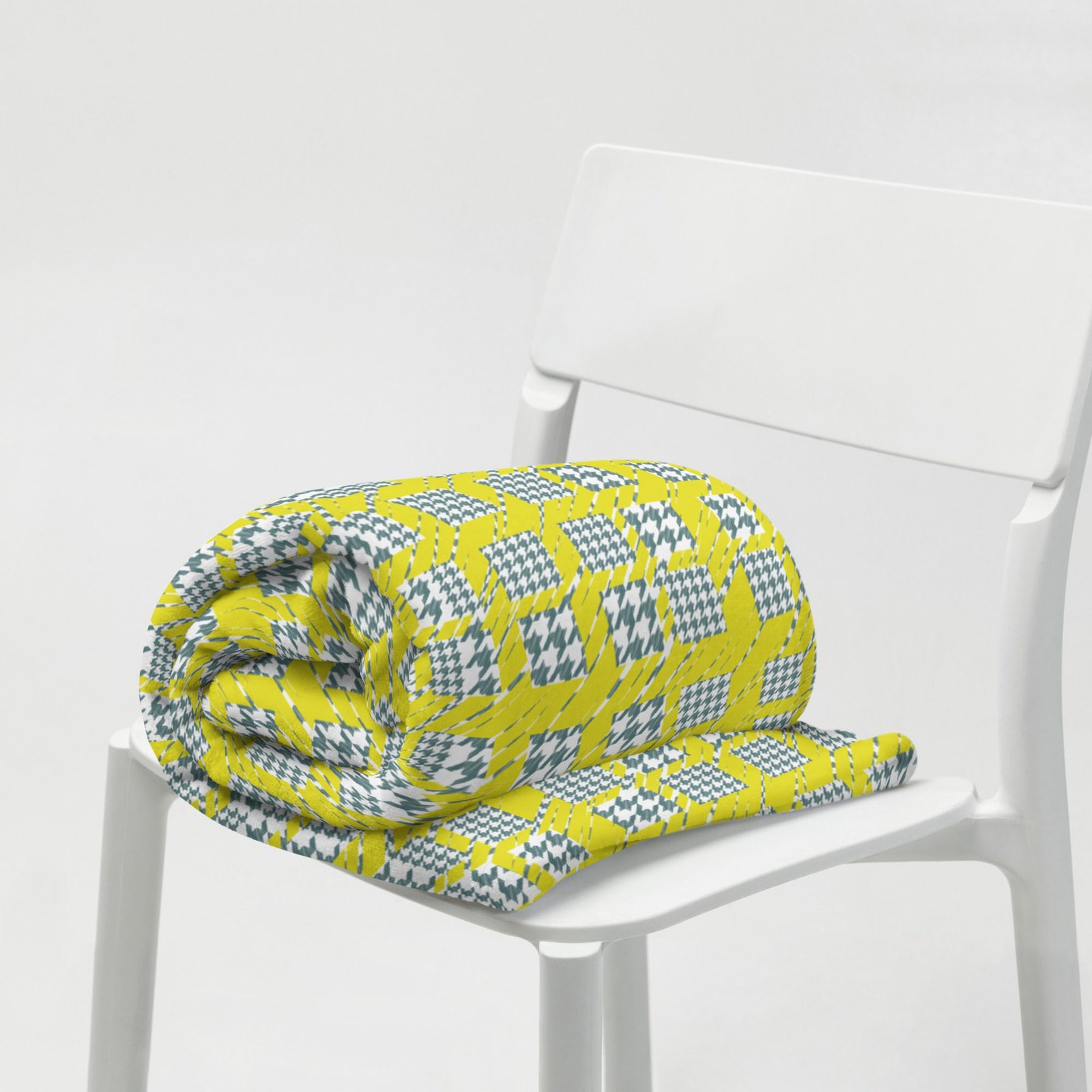 Manta "Yellow houndstooth"