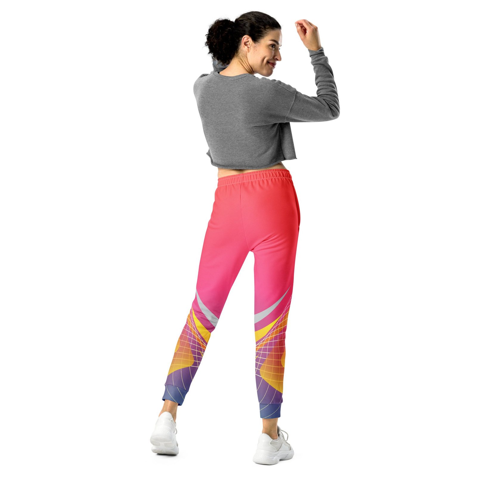 Pantalón de chándal reciclado para mujer "Basket" - Imagen 2