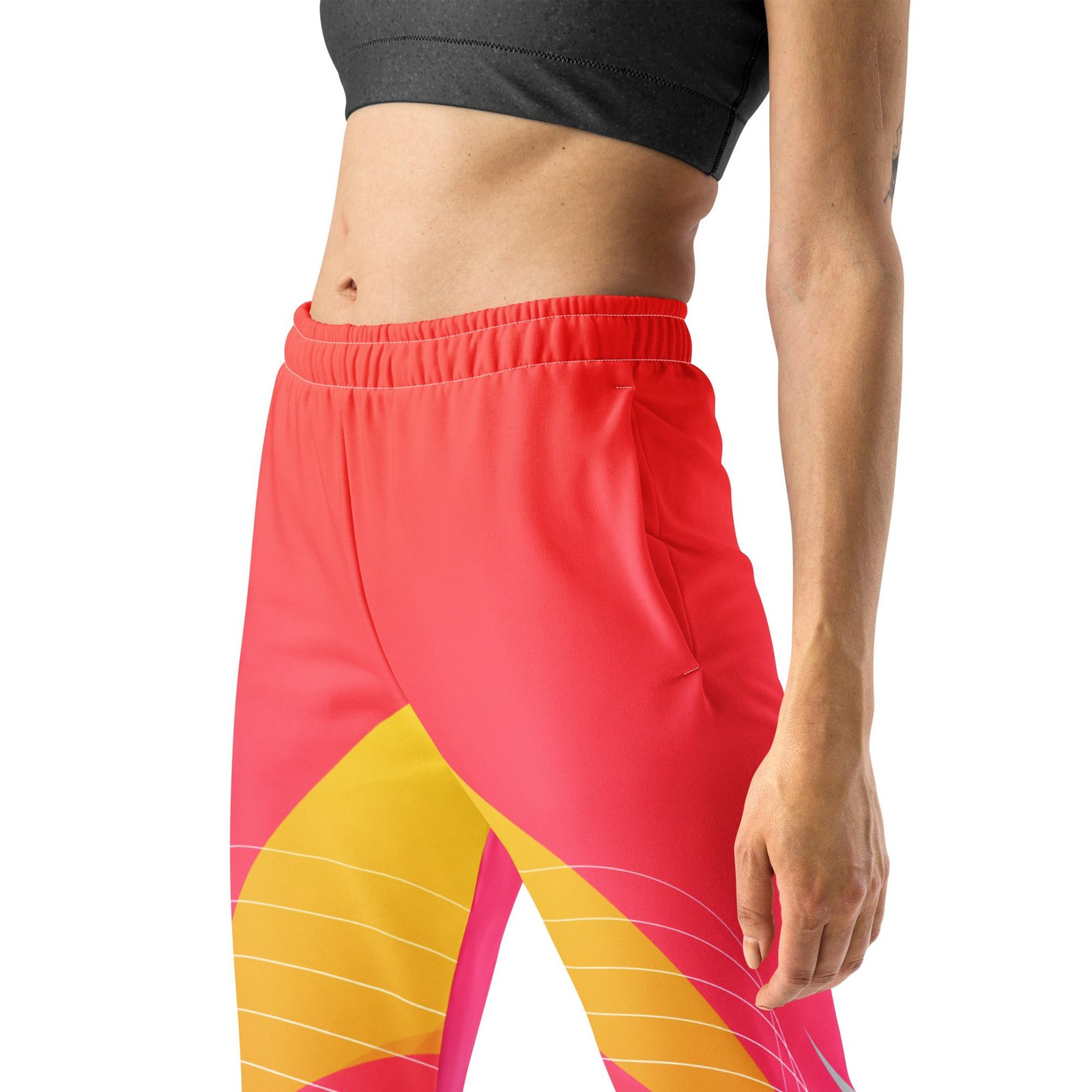 Pantalón de chándal reciclado para mujer "Basket" - Imagen 3