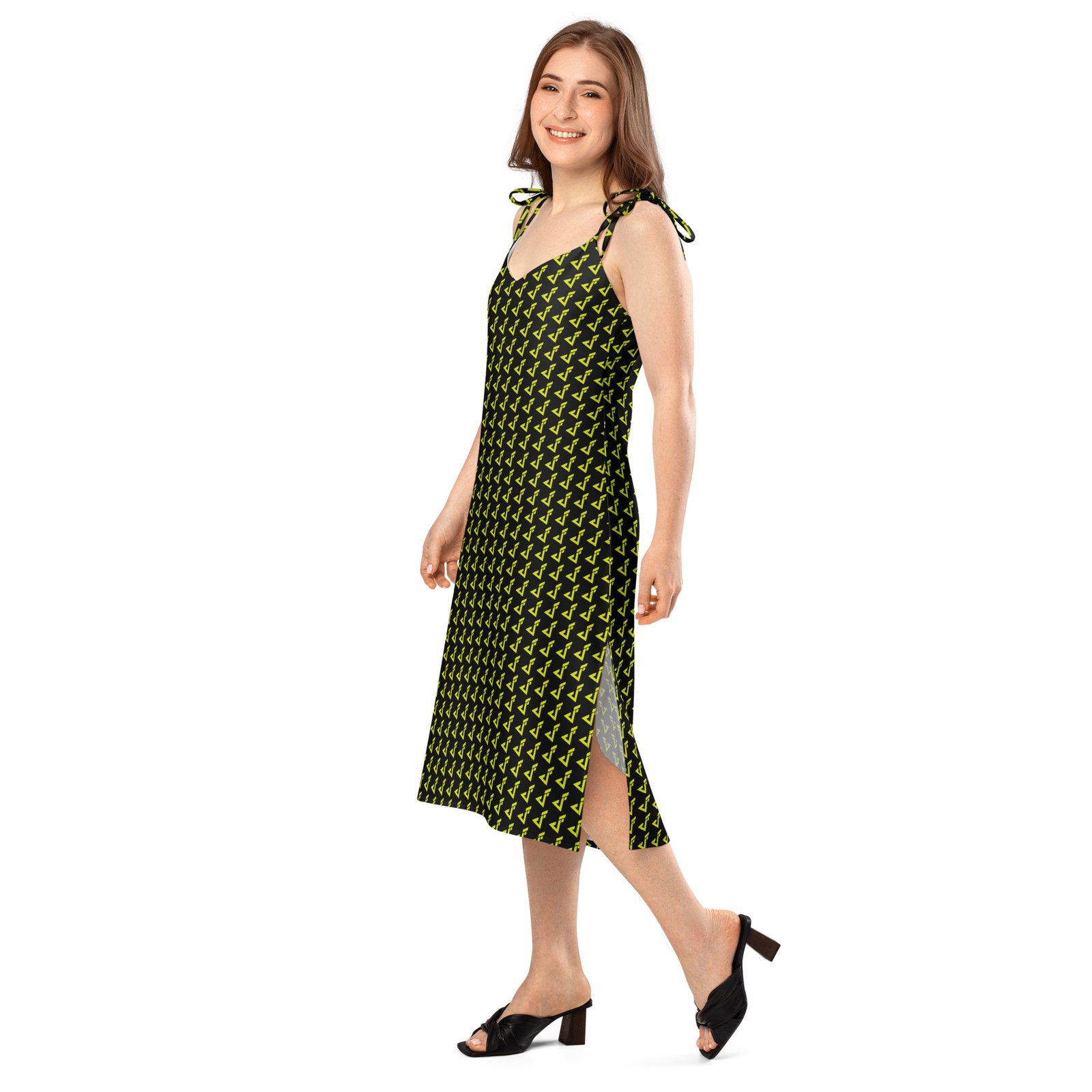 Vestido midi con tirantes ajustables "VF Style" - Imagen 4