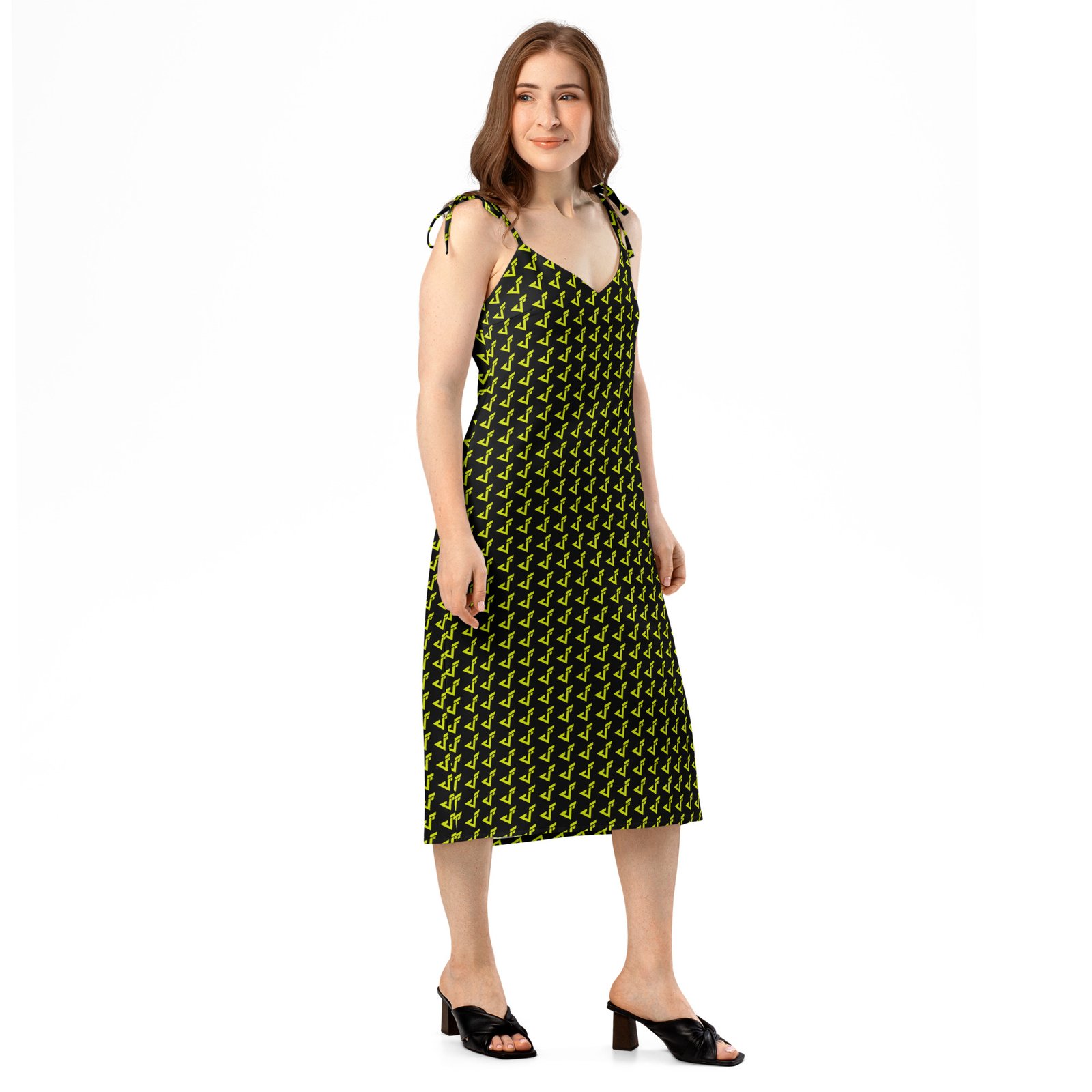 Vestido midi con tirantes ajustables "VF Style" - Imagen 5